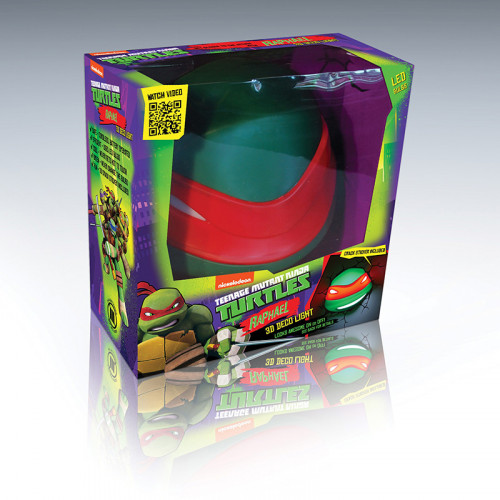 3D Teenage Mutant Ninja Turtle Raphael Wall Light