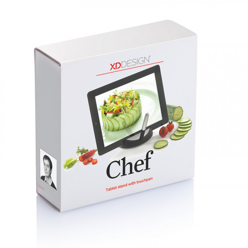 Chef Tablet stand with touch pen