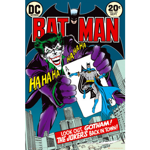 Dc Comics Batman/Joker Front Cover Framed Wall Art