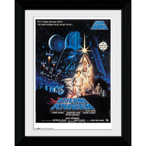 Star Wars Denmark Framed Collectible Movie Print