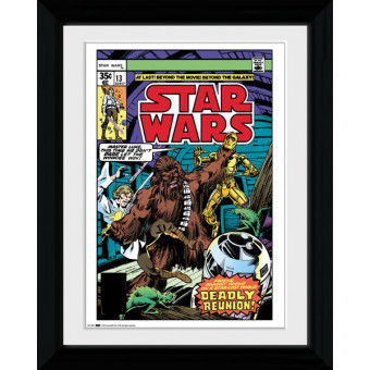Star Wars Comic Cover Framed Print