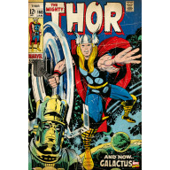 Marvel Thor Comic Cover Framed Wall Art